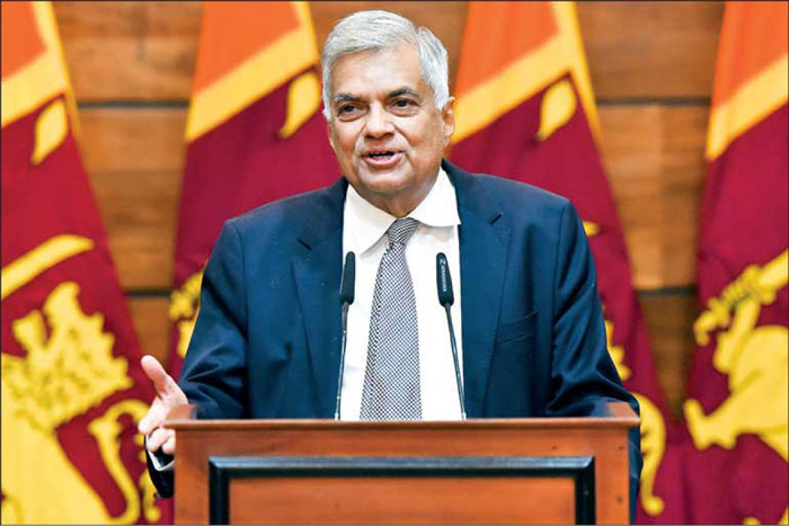 රනිල්ගෙන් හදිසි ප්‍රකාශයක්!